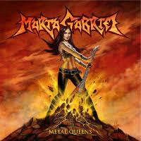 pochette Marta Gabriel metal queens reprises 2021