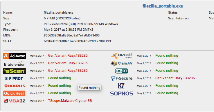 avast filezilla avast filezilla
