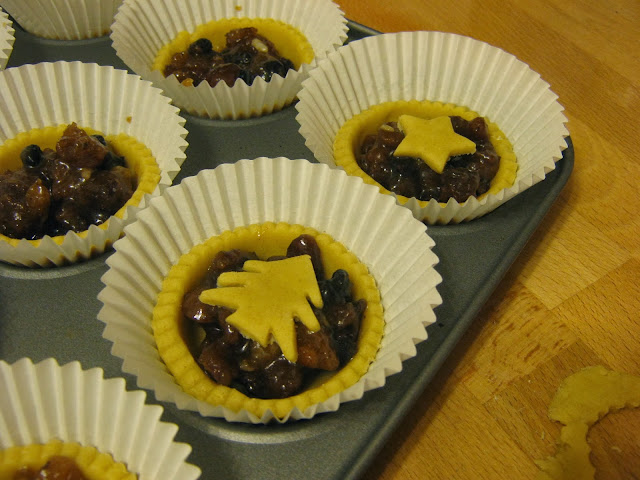 Christmas Mince Pies Pastry Toppers