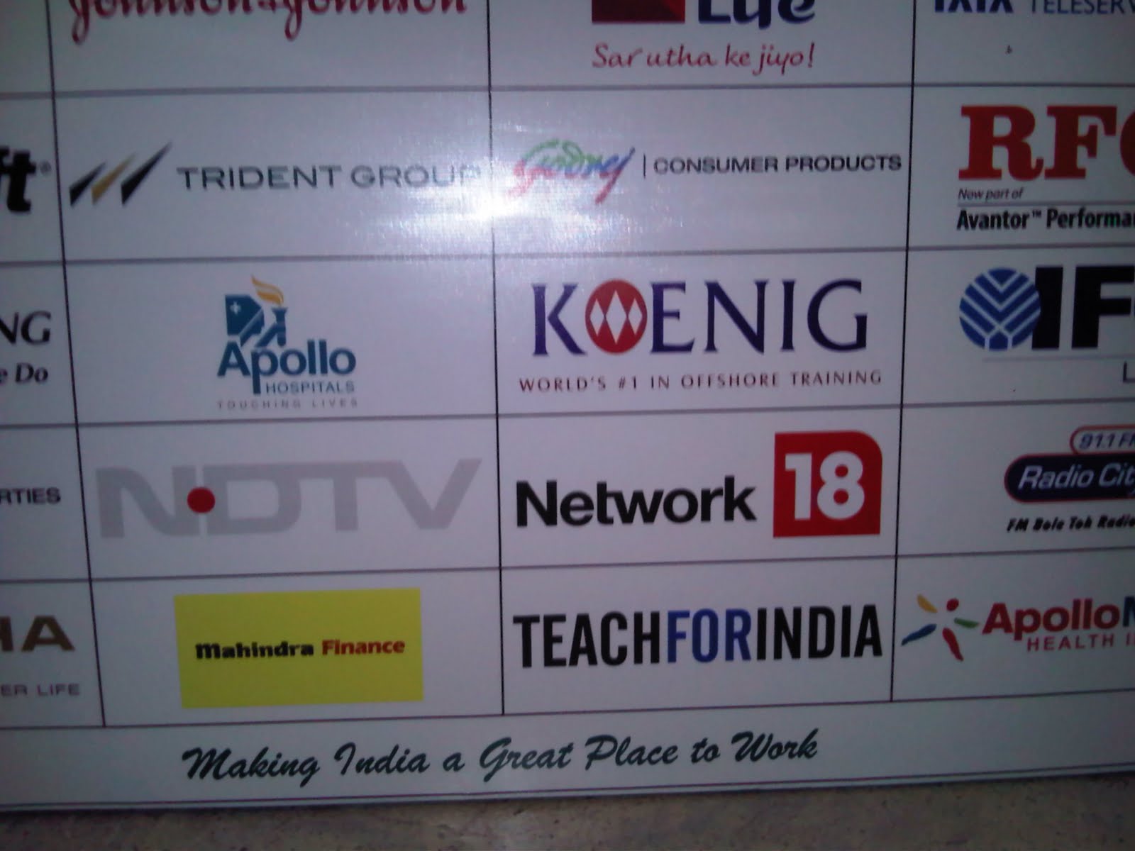 Blog Trek, the next generation: Teach For India - Best place to work