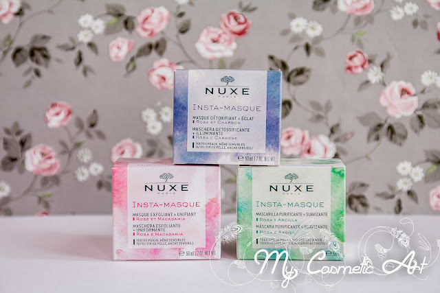 Mi experiencia con las nuevas mascarillas Insta-Masque de Nuxe