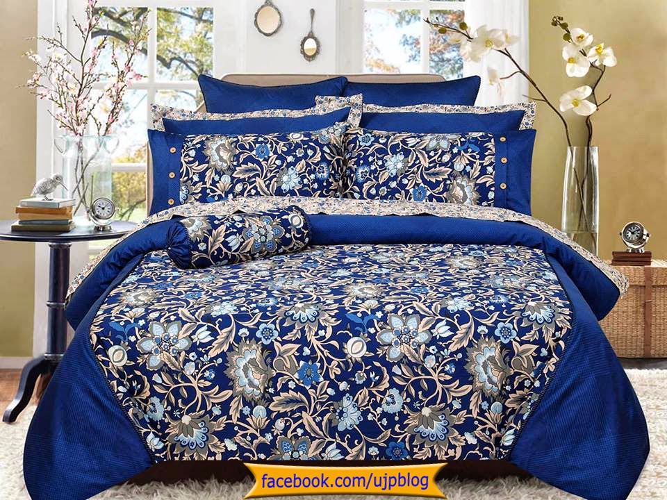 new Pakistani bed sheet designs - Utho Jago Pakistan