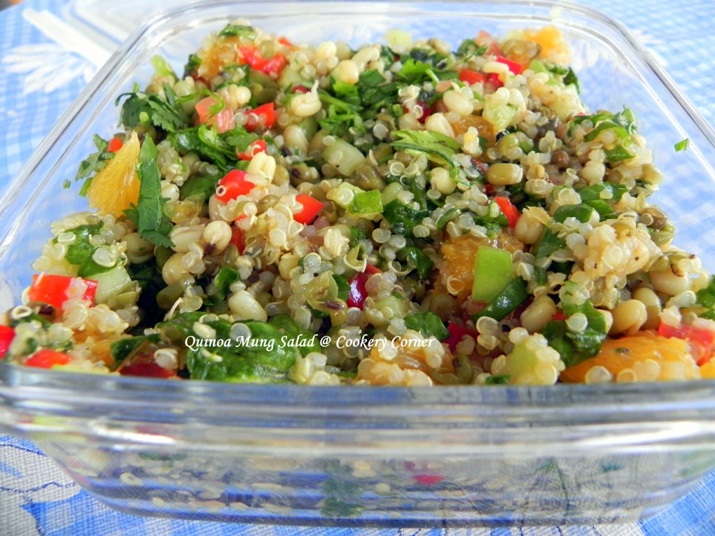 Quinoa Mung Salad
