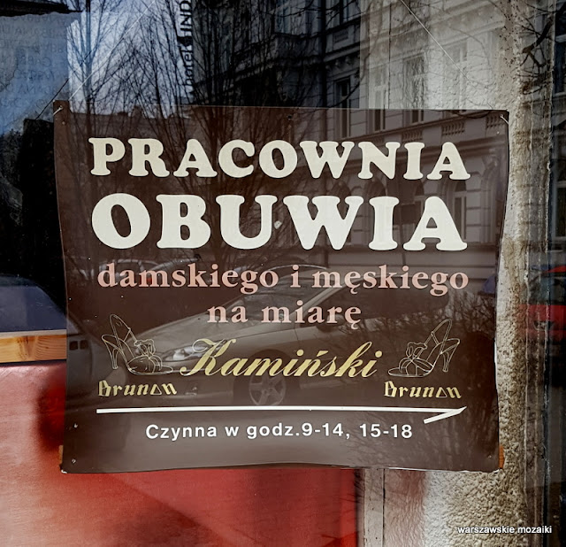 Warszawa Warsaw szyld retro 