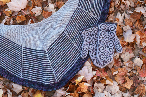 In Color Order: Fiddlehead Mittens