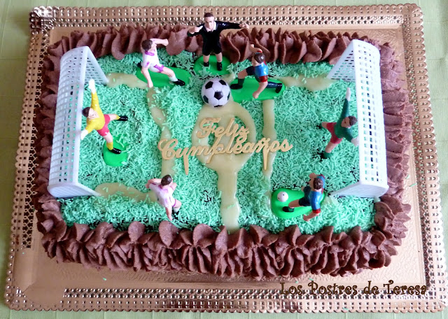 Tarta para Pau: Campo de Futbol 