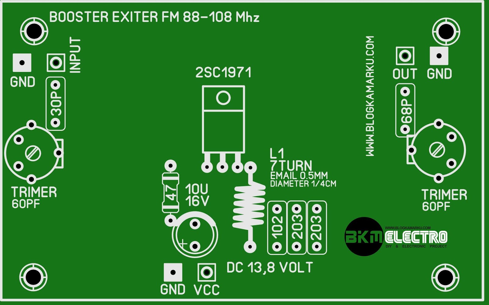 Membuat Booster Pemancar Fm 1971 Simple Blogkamarku