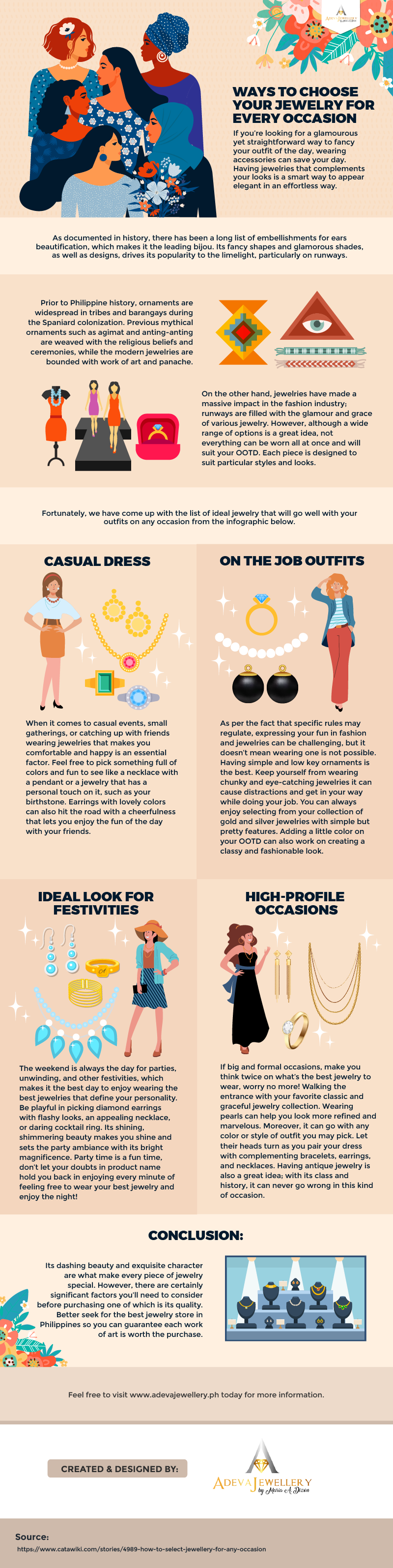 Ways to Choose Your Jewelry for Every Occasion #Infographic
