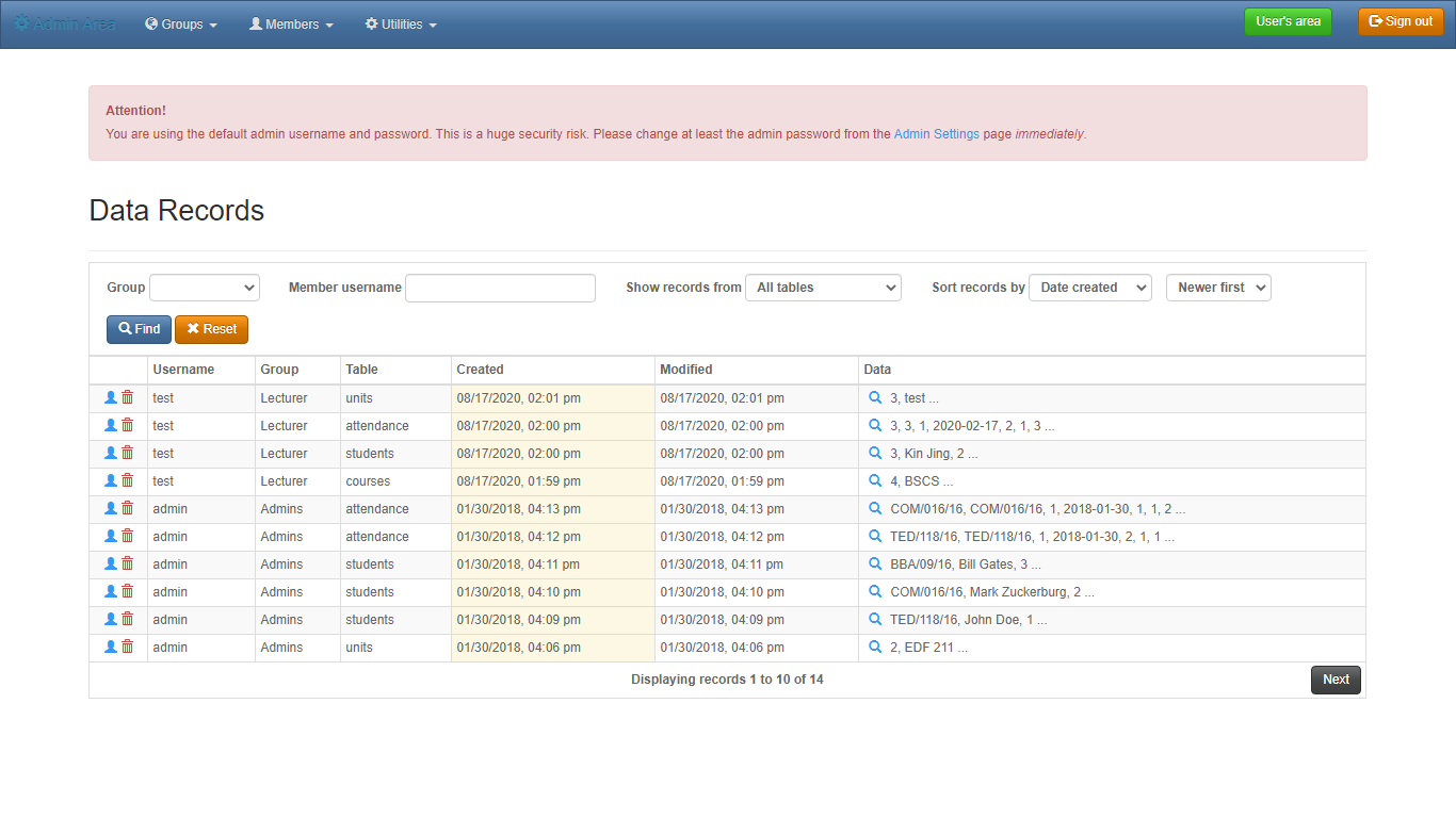 literature review of student attendance management system