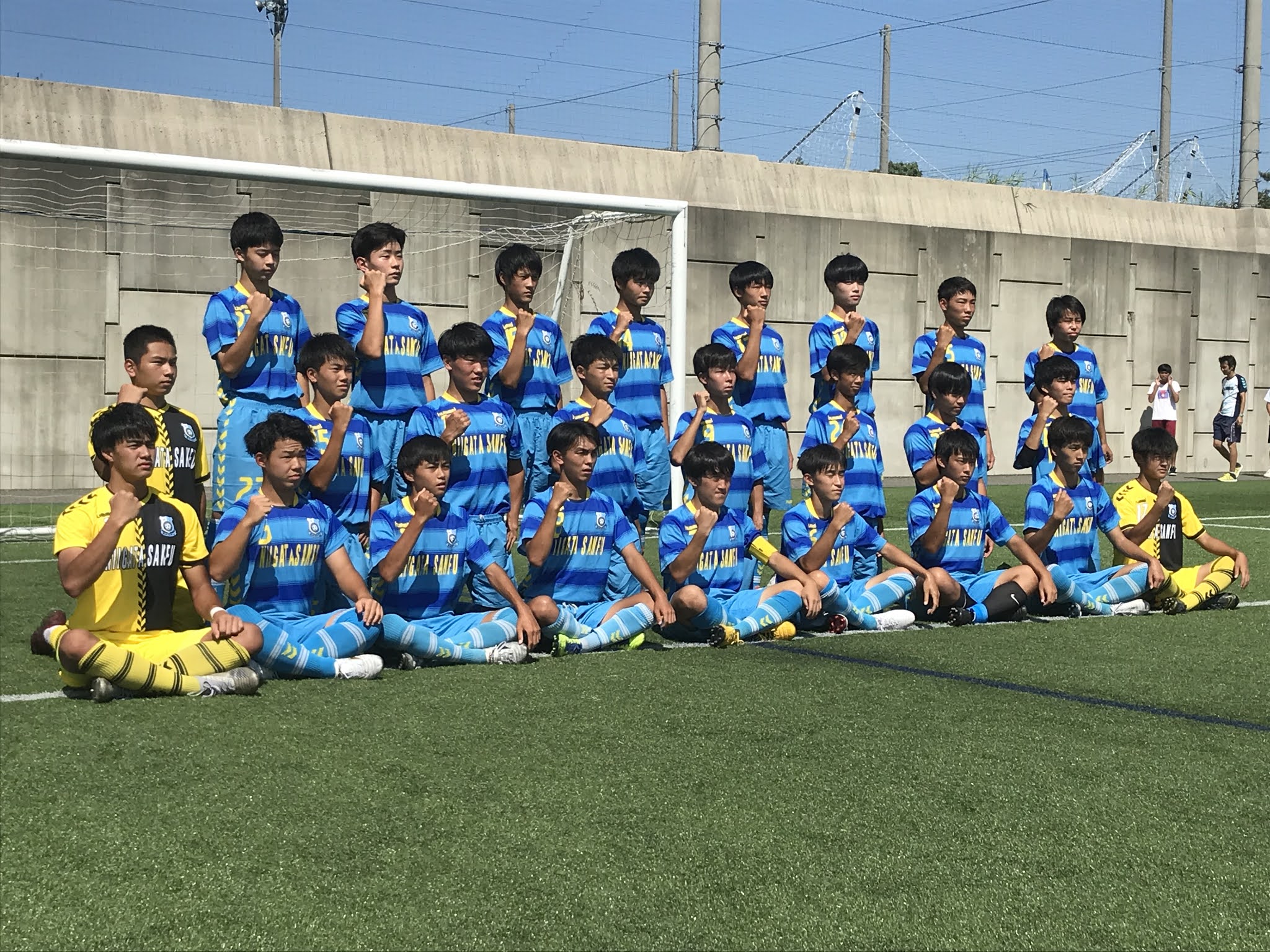 新潟産業大学附属高等学校サッカー部 選手権二回戦 勝利！！