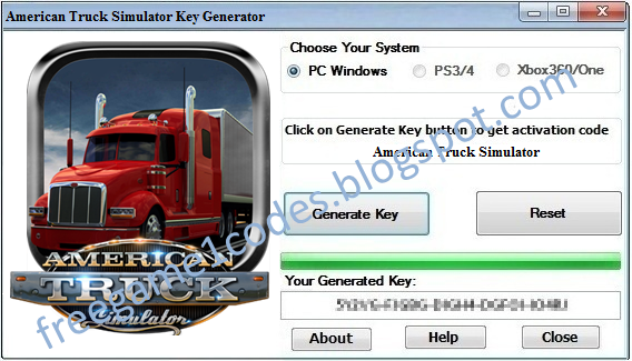 American Truck Simulator Key Generator FreeGame1Codes