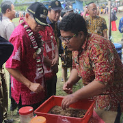 Tim I KKN Undip Desa Batur Hadirkan Budidaya Maggot di Expo KKN Kabupaten Semarang