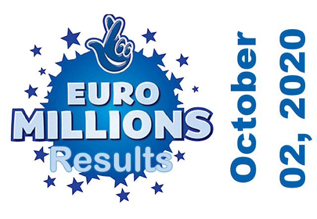 EuroMillions Results for Friday, October 02, 2020 EuroMillions Results for Friday, October 02, 2020