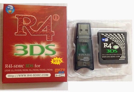 R4i SDHC 3DS RTS Facile à utiliser et pas cher
