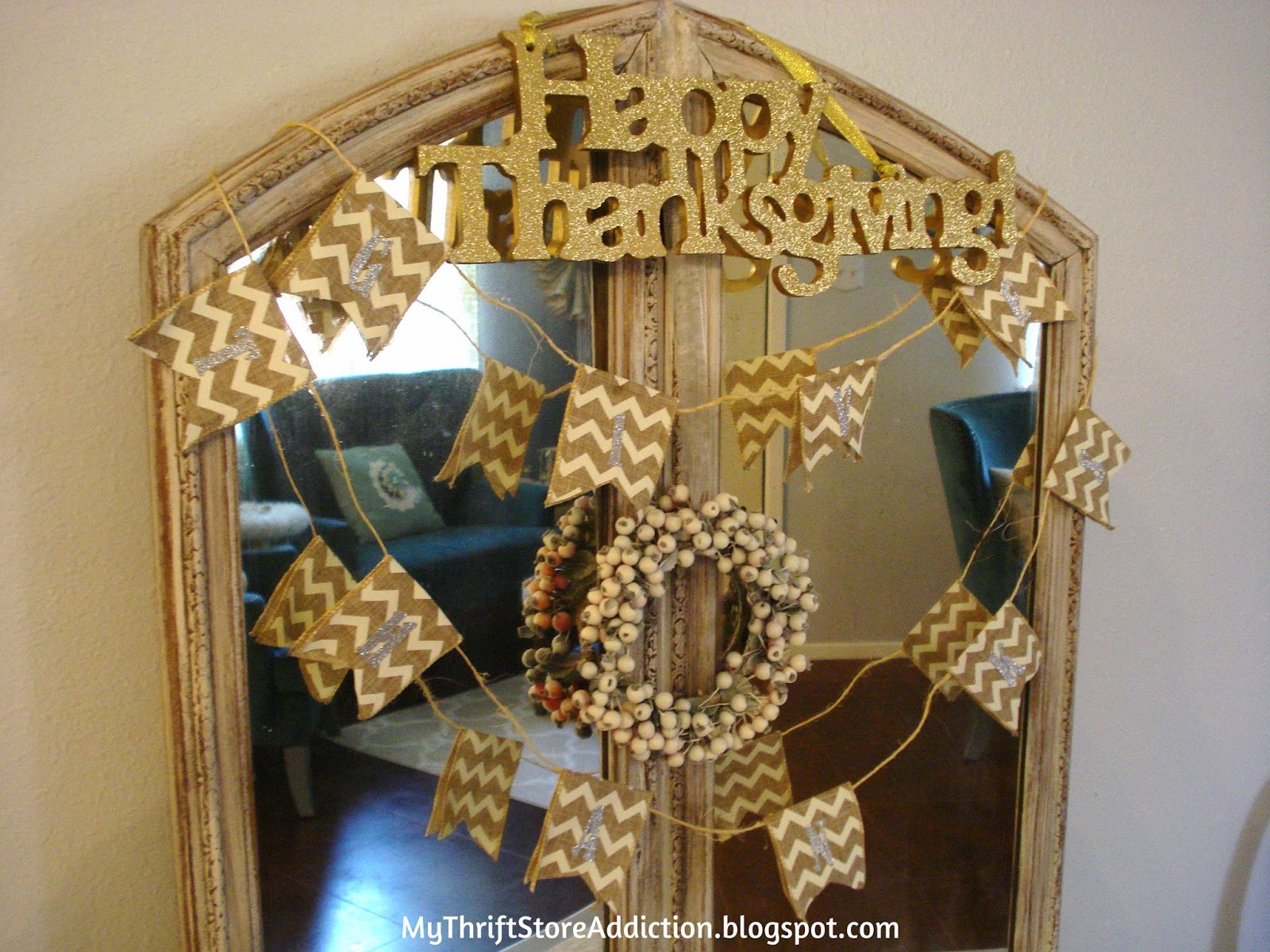 Vintage vanity mirror