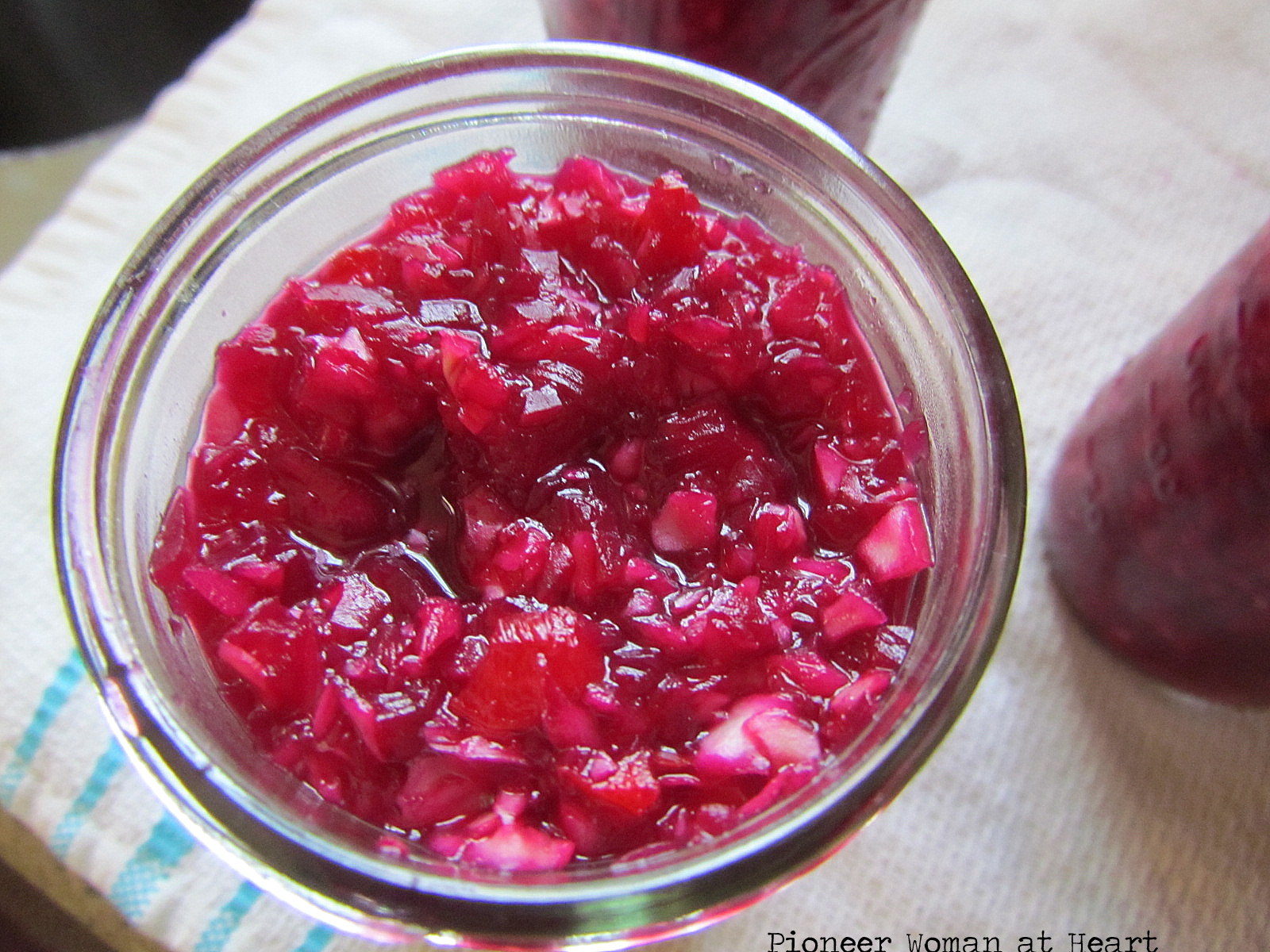 Pioneer Woman at Heart Busy Sunday BeetCabbage Relish Corn Relish