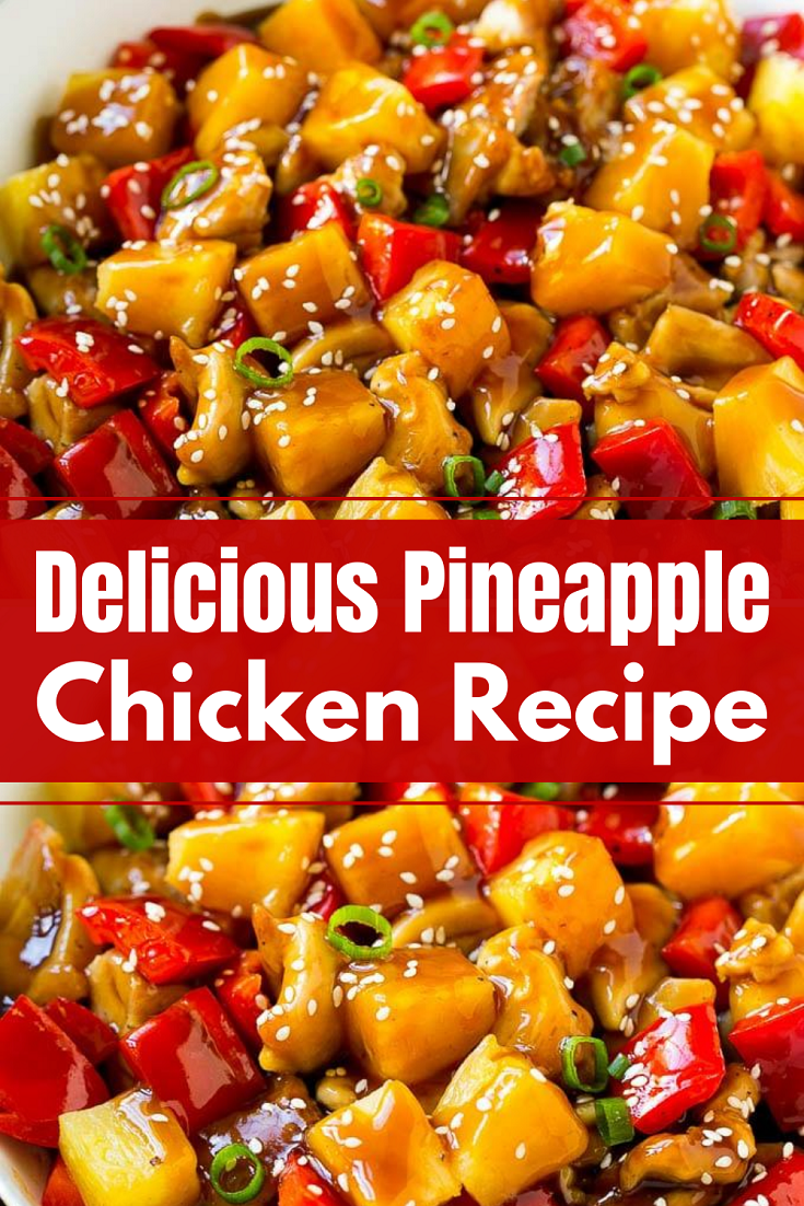 Delicious Pineapple Chicken Recipe Dinner Recipesz