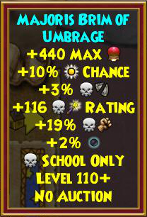 Wizard101 Best Level 110+ Gear - Baba Yaga Drops