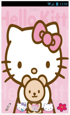Tema de Hello Kitty gratis para tu celular Samsung Galaxy 