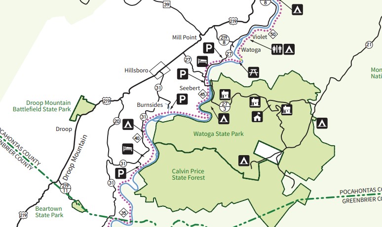 MidAtlantic DayTrips Rediscovering - Greenbrier%2BRail%2BTrail%2Bnear%2BWatoga