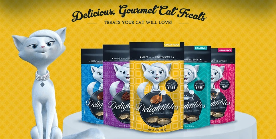 Win 12 Bags of Delightibles Cat Treats