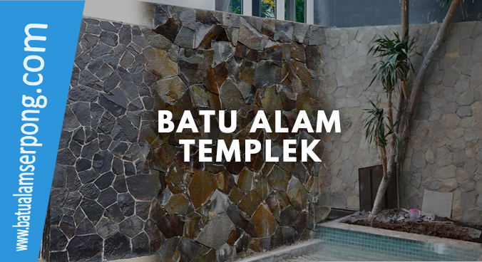 3 Jenis Batu  Alam  Templek  Terpopular JUAL BATU  ALAM  