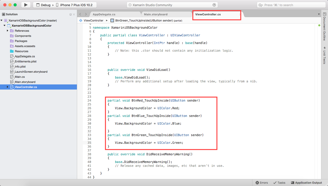 Xamarin Monkeys How to Change Background Colors Dynamically in Xamarin iOS