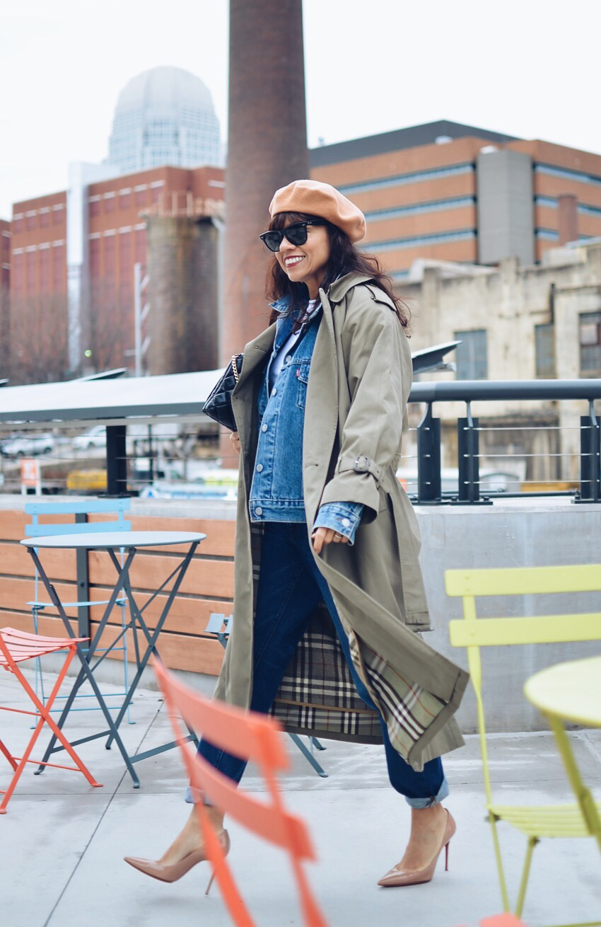How to wear a trench coat 