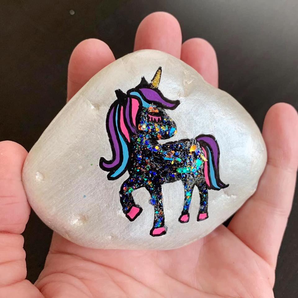 45 Magical Unicorn Rock Painting Ideas & Tutorials That Will Blow Your