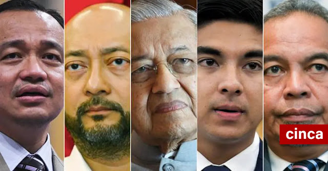 Bersatu pecat Mahathir, Mukhriz, Saddiq, Maszlee, Amiruddin