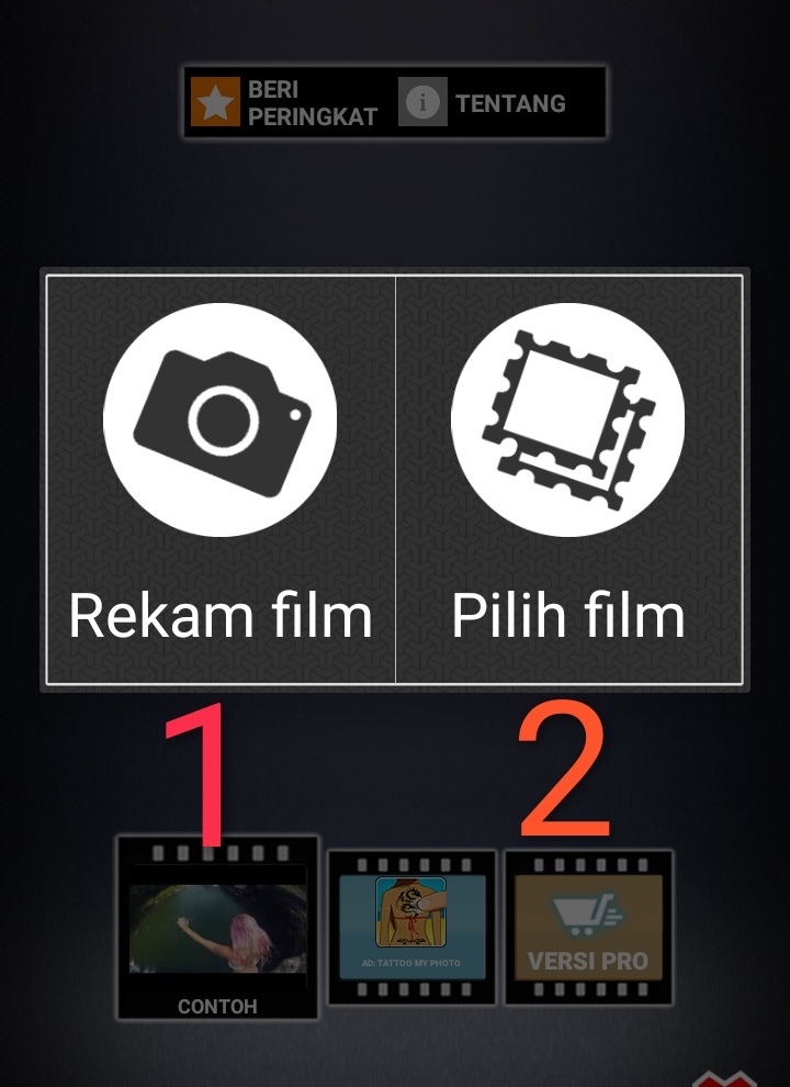 Cara edit video jadi slow motion