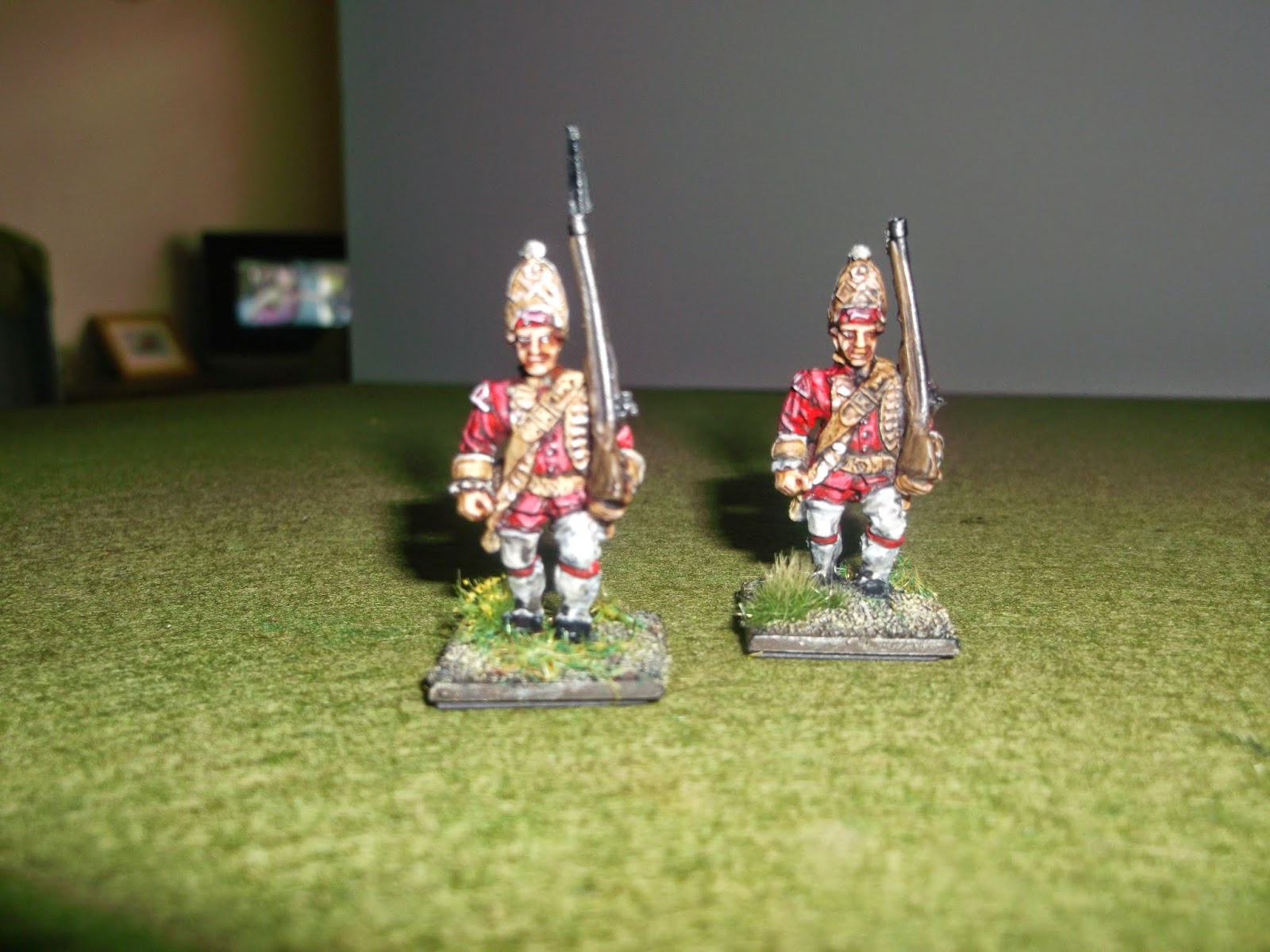 The Young Guard British Grenadiers for the French Indian War. 40th Foot