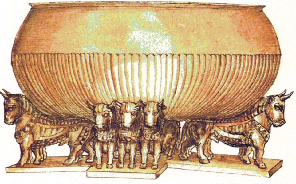 Jesus Kingdom Truth SOLOMON'S MOLTEN SEA