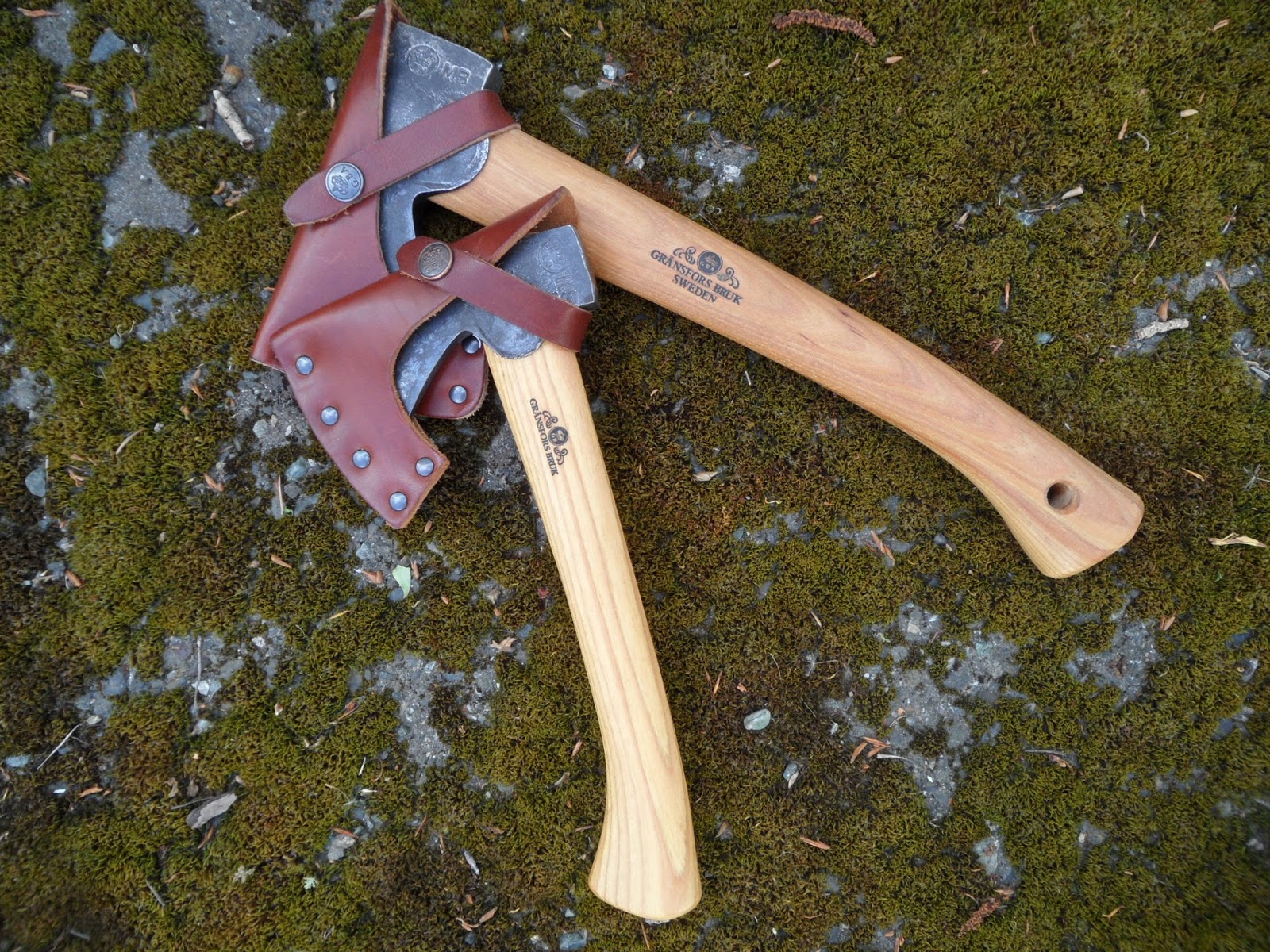 Four Bees: Gränsfors Bruk Wildlife Hatchet, and Mini-Small Hatchet, My ...