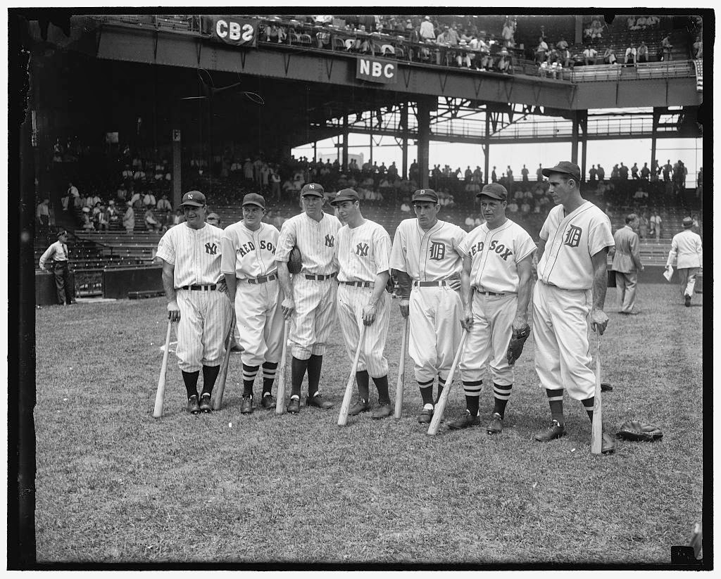 The Imperfect Game Historic Photos 1937 AL AllStars