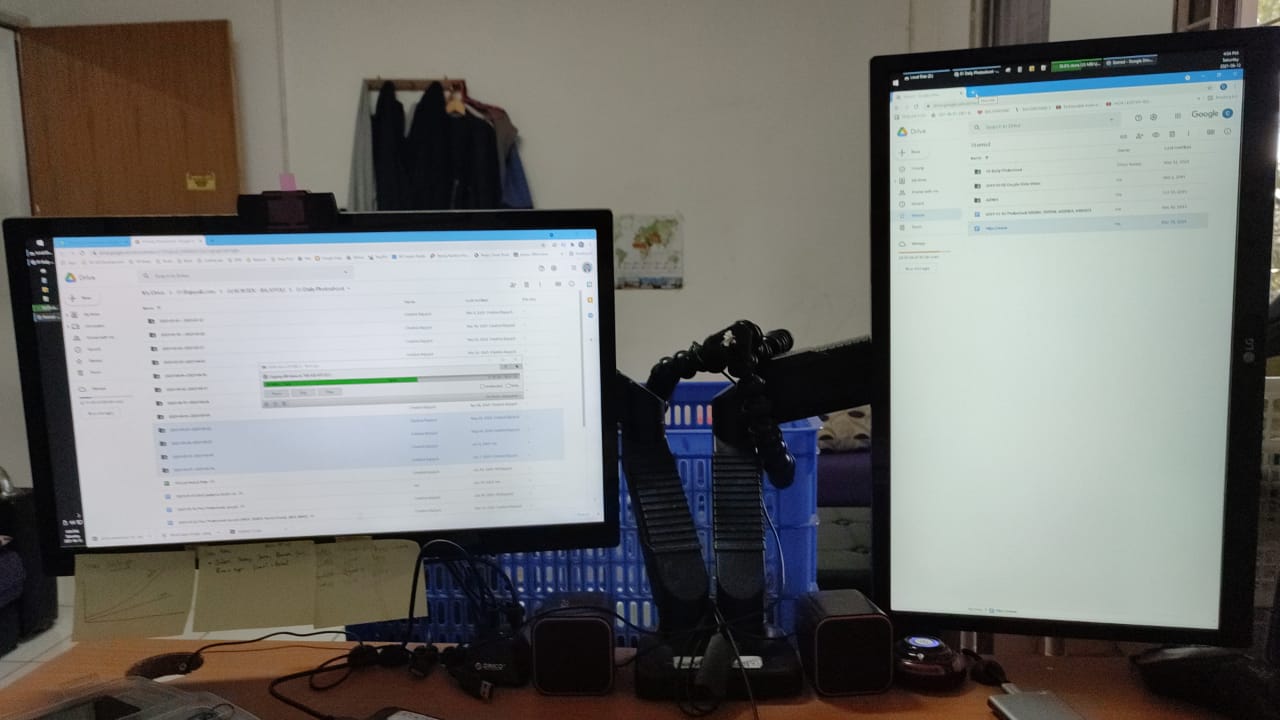 Dual Monitor Landscape + Potrait | GAROBLOGZ - Ghani Rozaqi on the Blog