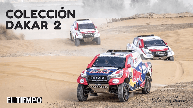 Colección Dakar 2 1:43 El Tiempo Colombia