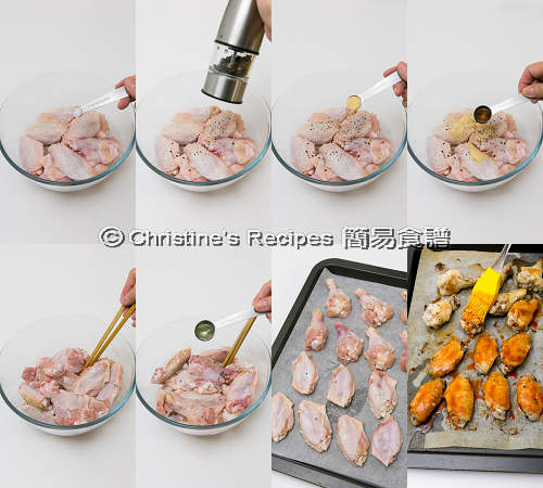 Baked Honey Sriracha Chicken Wings Procedures02