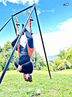 clases yoga aérea