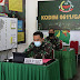 Dandim 0611/Garut mengikuti video conference secara Virtual dengan Pangdam III/Siliwangi