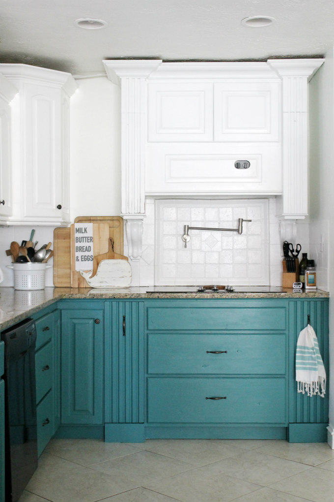 TBH, These Teal Kitchens Are Kind of Perfect, Hunker