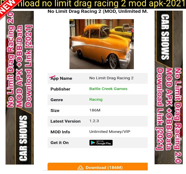 {Crack }no limit drag racing 2 mod apk (pro unlocked crack) free
