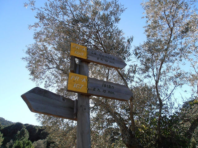 PR Walking Route Signs, Spain