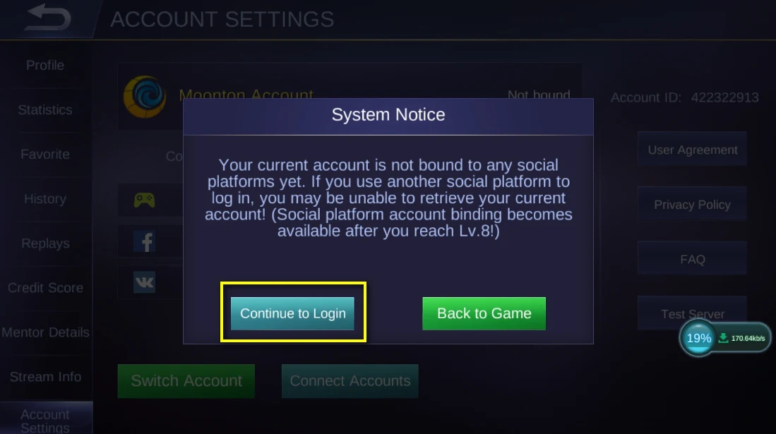 How To Transfer Mobile Legends Account From Old To New Android 