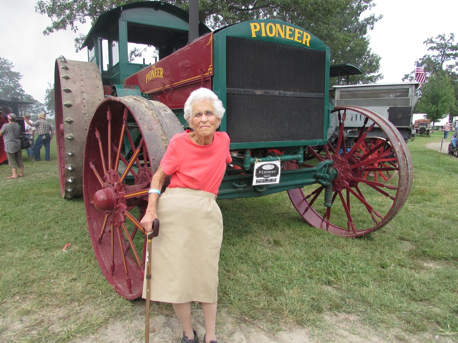 True Blue Sam the Travelin' Man Tuesday Torque Pioneer Prairie Tractor