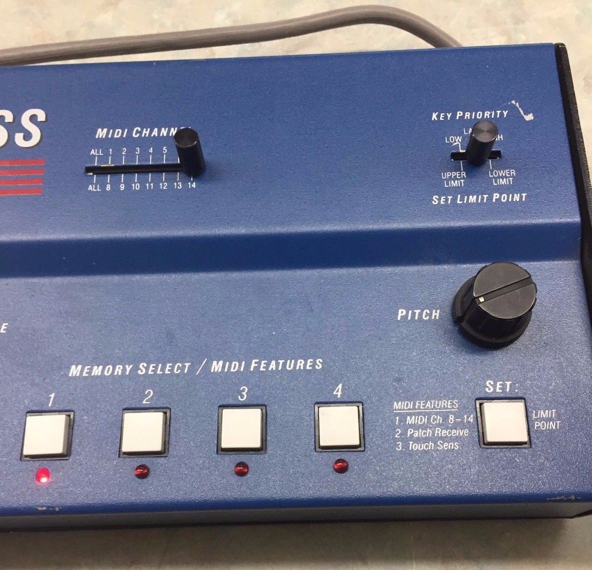 MATRIXSYNTH 360 Systems Midi Bass Synth Module