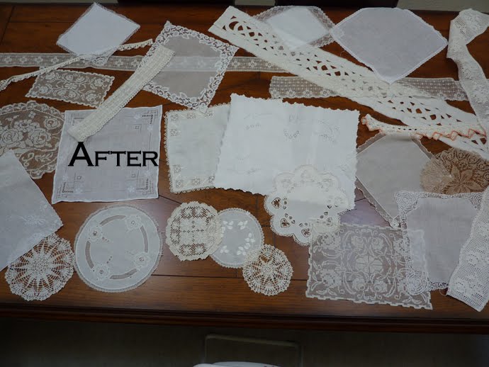 Rita's Sew Fun Whitening Vintage Linens