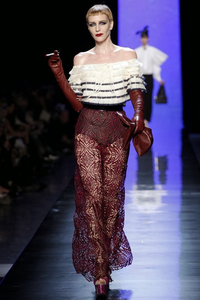Smartologie: Jean Paul Gaultier Haute Couture Spring 2014 - Paris ...