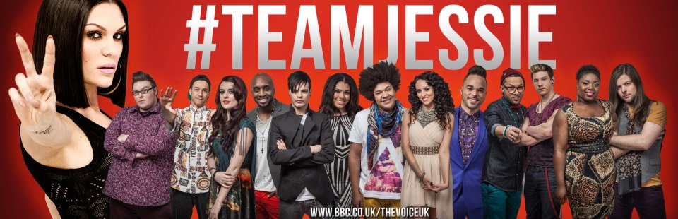 The Voice UK Series 2 Team Jessie