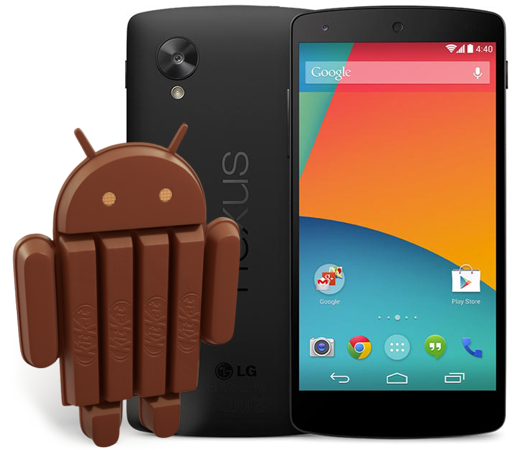 Google Luncurkan Nexus 5 dan Android 4.4 KitKat - Bewaraku